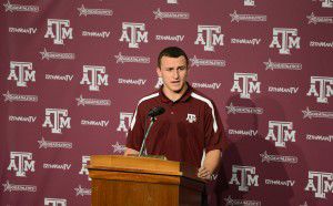 Johnny Manziel talks Heisman and more at his first press conference